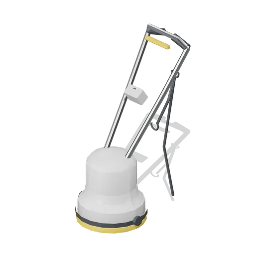 Rotary floor polisher (Laundrette and Cleaning Services)