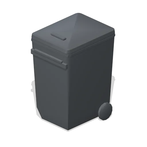 Wheeled bin 240 litre (Laundrette and Cleaning Services)