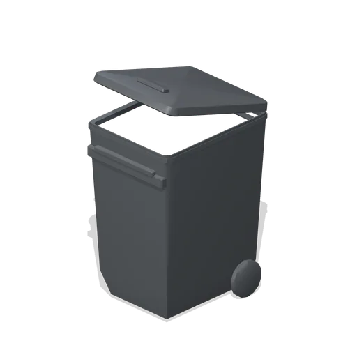 Wheeled bin 240 litre (Laundrette and Cleaning Services)
