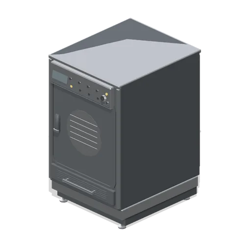 Commercial tumble dryer 800, graphite (Laundrette and Cleaning Services)