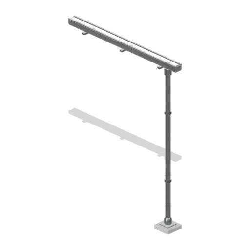 Gutter and downpipe run (Garden Centre and Florist)