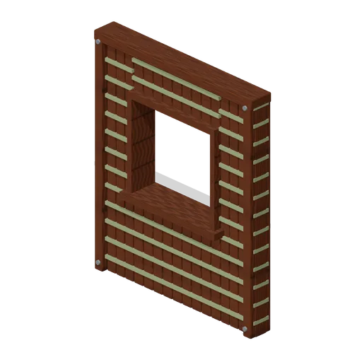 Woven Window Wall (Prehistoric Survivor Settlement)