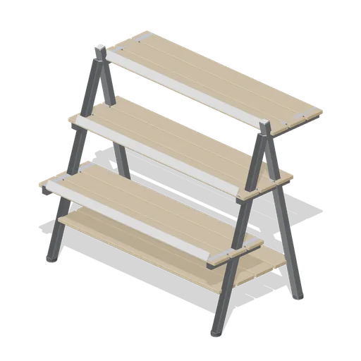 Tiered plant display stand (Garden Centre and Florist)