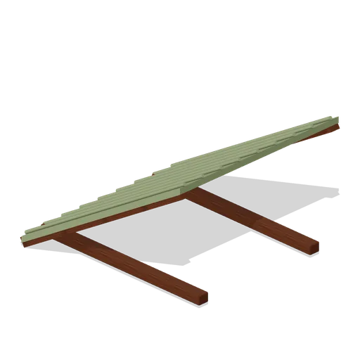 Thatch Lean To (Prehistoric Survivor Settlement)