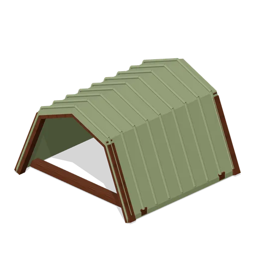 Tall Longhouse Roof (Prehistoric Survivor Settlement)