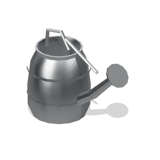 Galvanised watering can (Garden Centre and Florist)