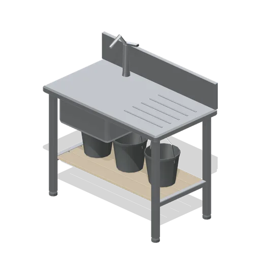 Flower conditioning sink (Garden Centre and Florist)