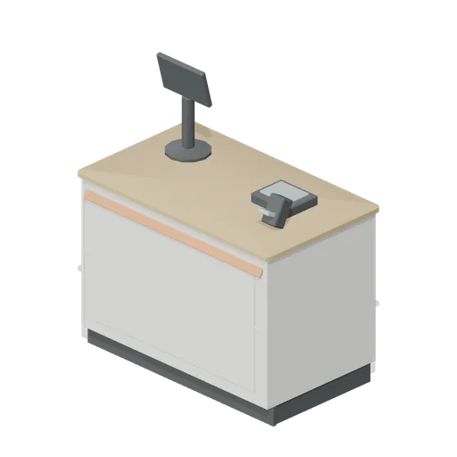Till counter module (Garden Centre and Florist)
