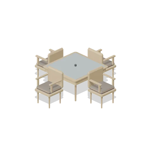 Garden table and chair set (Garden Centre and Florist)