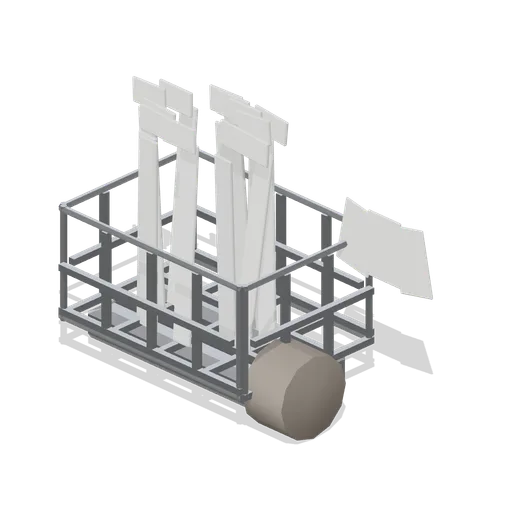 Price label and stake set (Garden Centre and Florist)