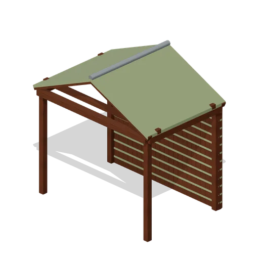 Woven Longhouse Bay (Prehistoric Survivor Settlement)