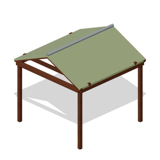 Communal Crafting Canopy (Prehistoric Survivor Settlement)
