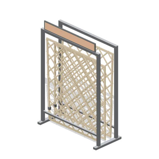 Trellis display rack (Garden Centre and Florist)