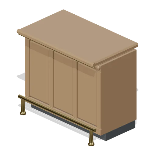 Bar counter module 1200 (Bar, Pub and Brewery Taproom)