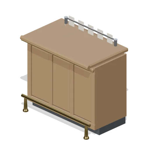 Bar waiter station module (Bar, Pub and Brewery Taproom)