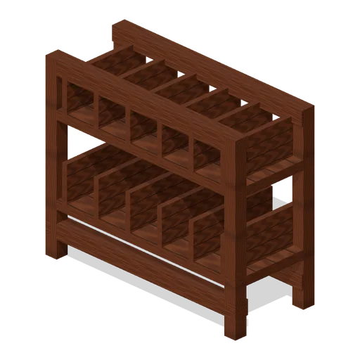 Clay Pot Drying Rack (Prehistoric Survivor Settlement)