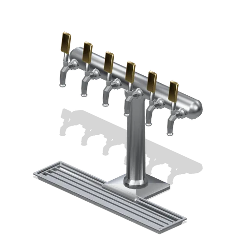 Six tap T bar font (Bar, Pub and Brewery Taproom)
