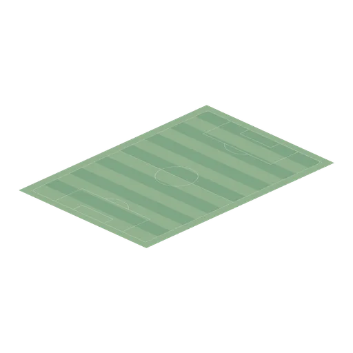 105 by 68 m marked soccer pitch (Football Soccer Club Grounds)
