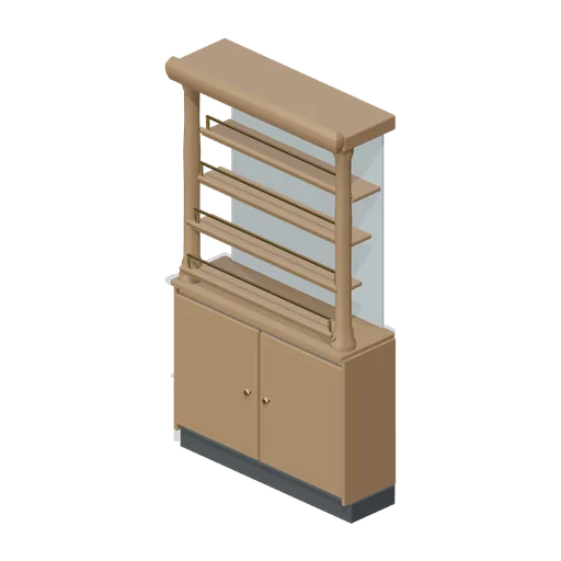 Back bar bottle steps bay (Bar, Pub and Brewery Taproom)