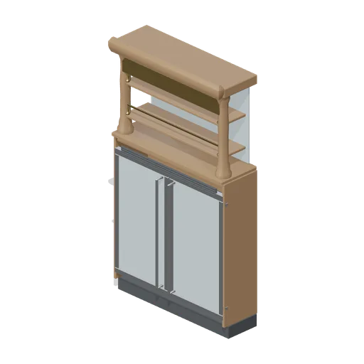 Back bar bottle fridge bay (Bar, Pub and Brewery Taproom)