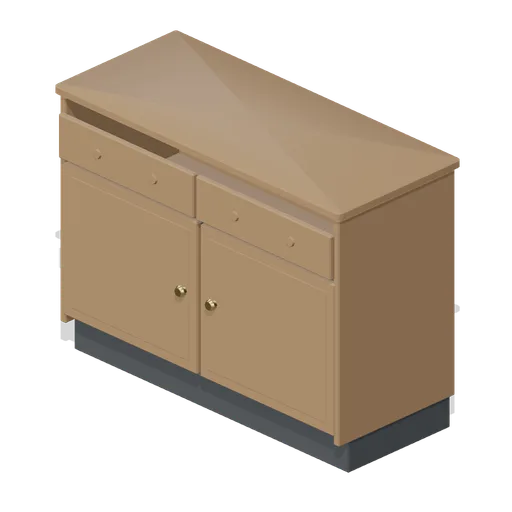 Back bar base cabinet (Bar, Pub and Brewery Taproom)