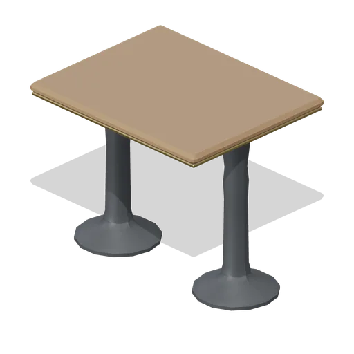 Square pub table (Bar, Pub and Brewery Taproom)