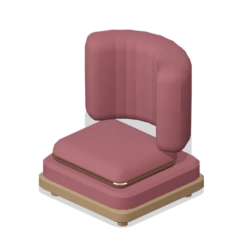 Upholstered tub chair (Bar, Pub and Brewery Taproom)