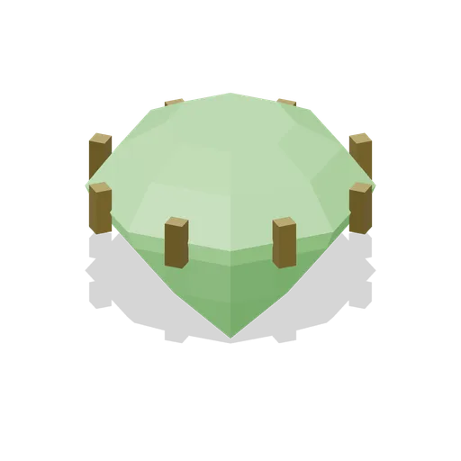 Spinning gem, green (Pickups and Collectibles)
