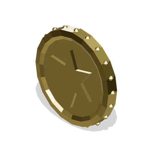 Spinning gold coin (Pickups and Collectibles)