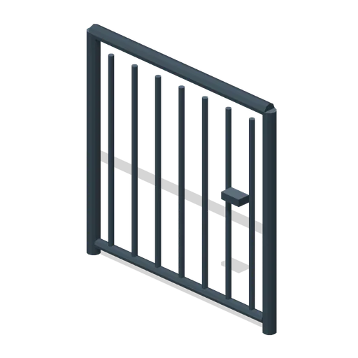 Pedestrian pitch gate (Football Soccer Club Grounds)