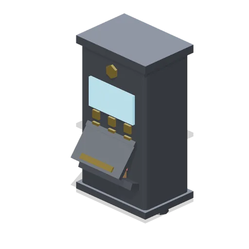 Supply dispenser, hatch open (Pickups and Collectibles)