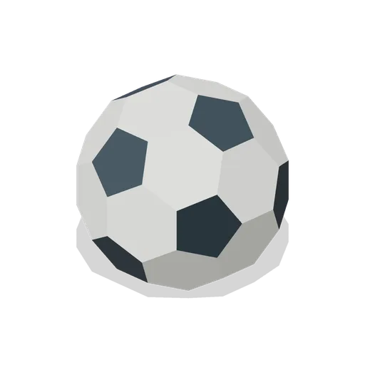 Faceted panel soccer ball (Football Soccer Club Grounds)