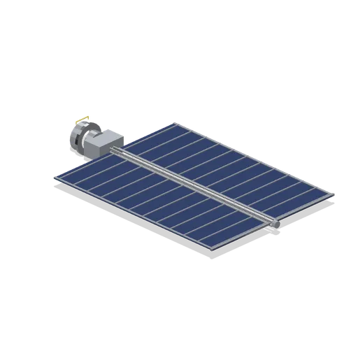 Deployed solar array wing (Orbital Station and Docking Bays)