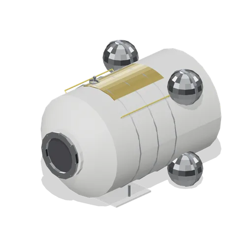 Service module with tankage (Orbital Station and Docking Bays)