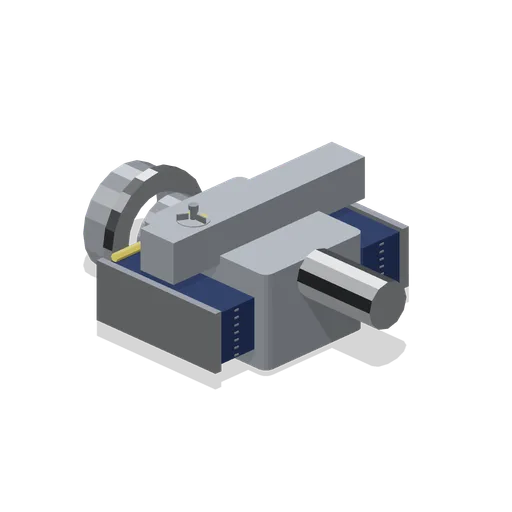 Stowed solar array canister (Orbital Station and Docking Bays)
