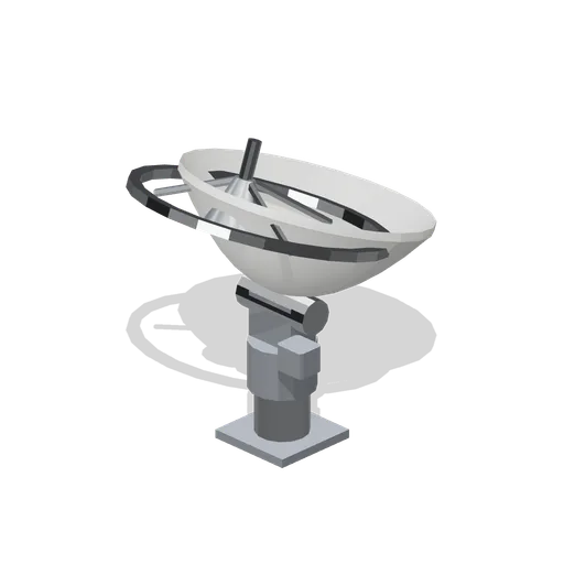 High gain antenna dish (Orbital Station and Docking Bays)