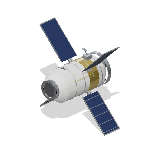 Automated cargo freighter (Orbital Station and Docking Bays)