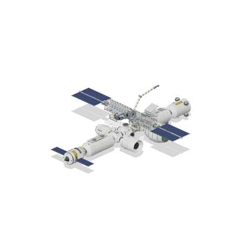 Assembled Orbital Station (Orbital Station and Docking Bays)