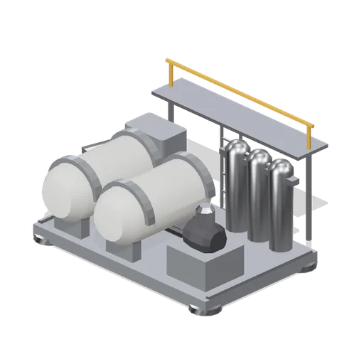 Water processing skid (Lunar Surface Colony and Rovers)