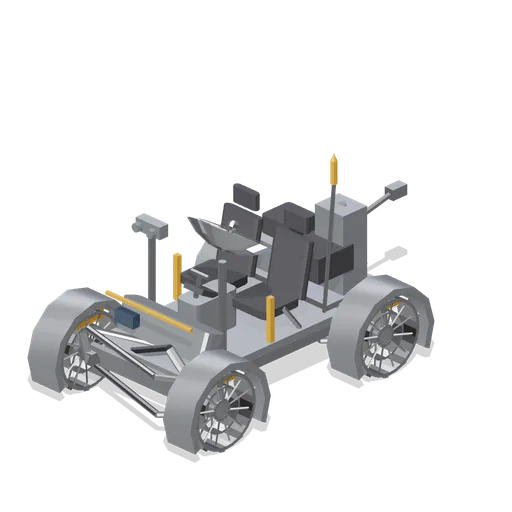 Open crew rover, science fit (Lunar Surface Colony and Rovers)