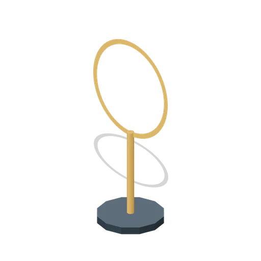 Upright target hoop (Football Soccer Club Grounds)