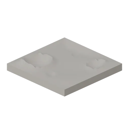 Regolith ground tile (Lunar Surface Colony and Rovers)