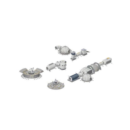 Connector Cases (Lunar Surface Colony and Rovers)