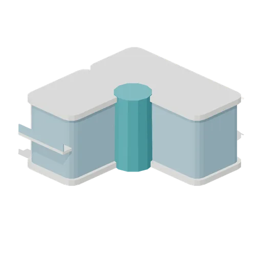 Corner Tower Section (Arcology Towers and Skyways)