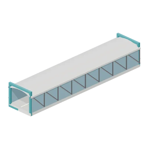 Straight Skybridge Span (Arcology Towers and Skyways)