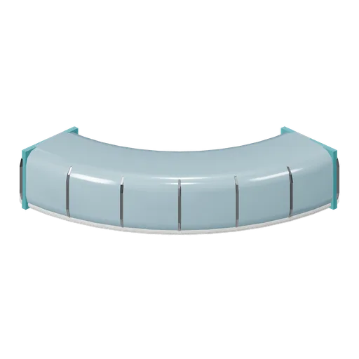 Curved Skybridge Span (Arcology Towers and Skyways)