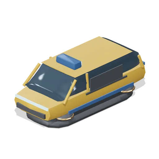 Hover taxi, night operator livery (Hover Transit and Antigrav Fleet)
