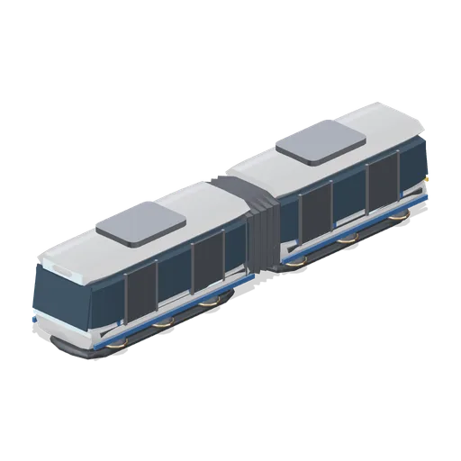 Articulated hover transit bus (Hover Transit and Antigrav Fleet)