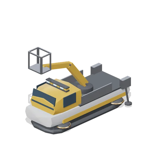 Maintenance hover rig with lift arm (Hover Transit and Antigrav Fleet)