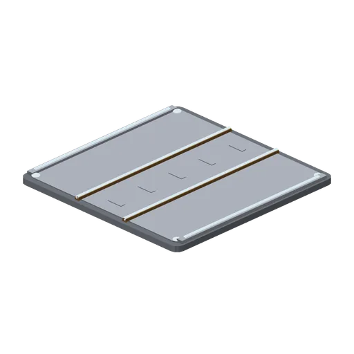 Repulsor road plate, straight (Hover Transit and Antigrav Fleet)